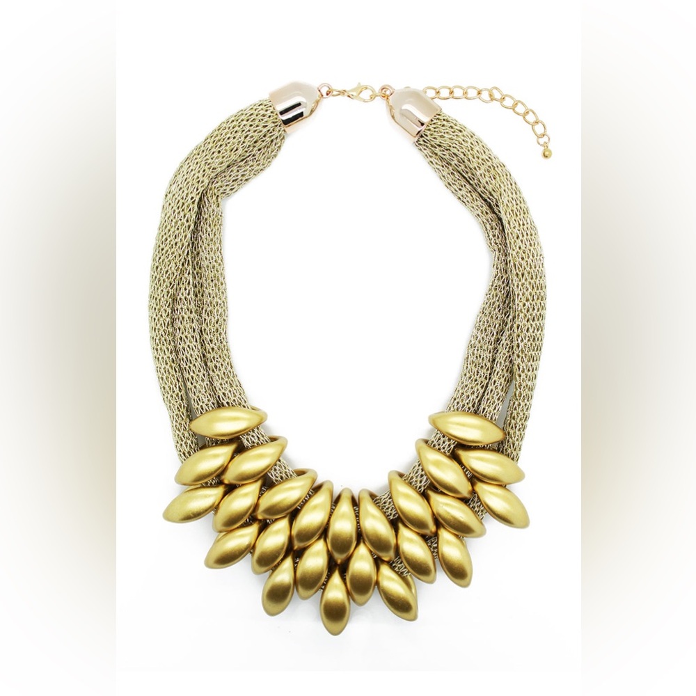 Camille Leaf Necklace - Picture 1 of 6